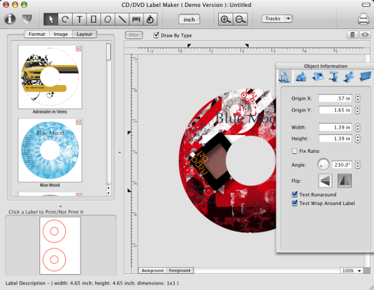 cd cover design software free download mac